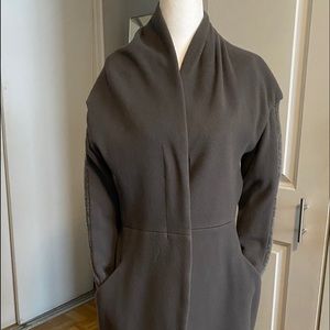 MALLONI  cashmere blend 3/4 length coat